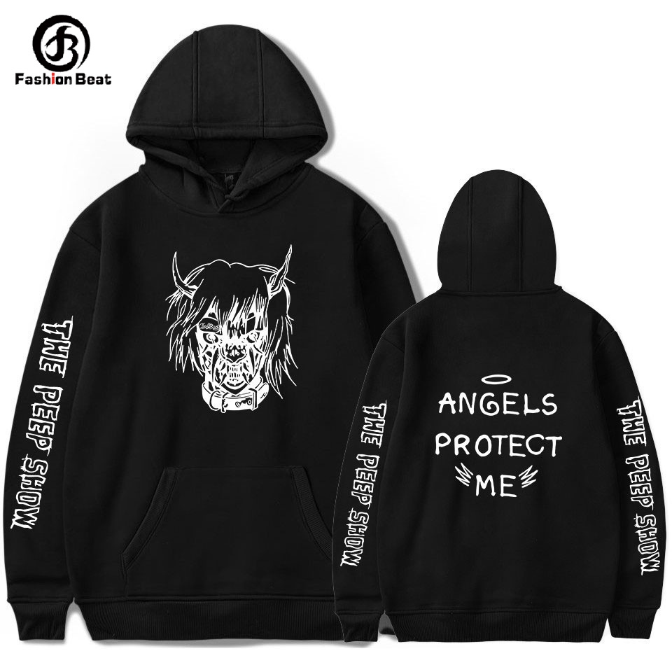 

Lil Peep Hoodie The Peep Show Hoodies Protect Hoody Hip Hop Clothes Gothboiclique Rap Band Jacket Men Casual Long Sleeves, 17