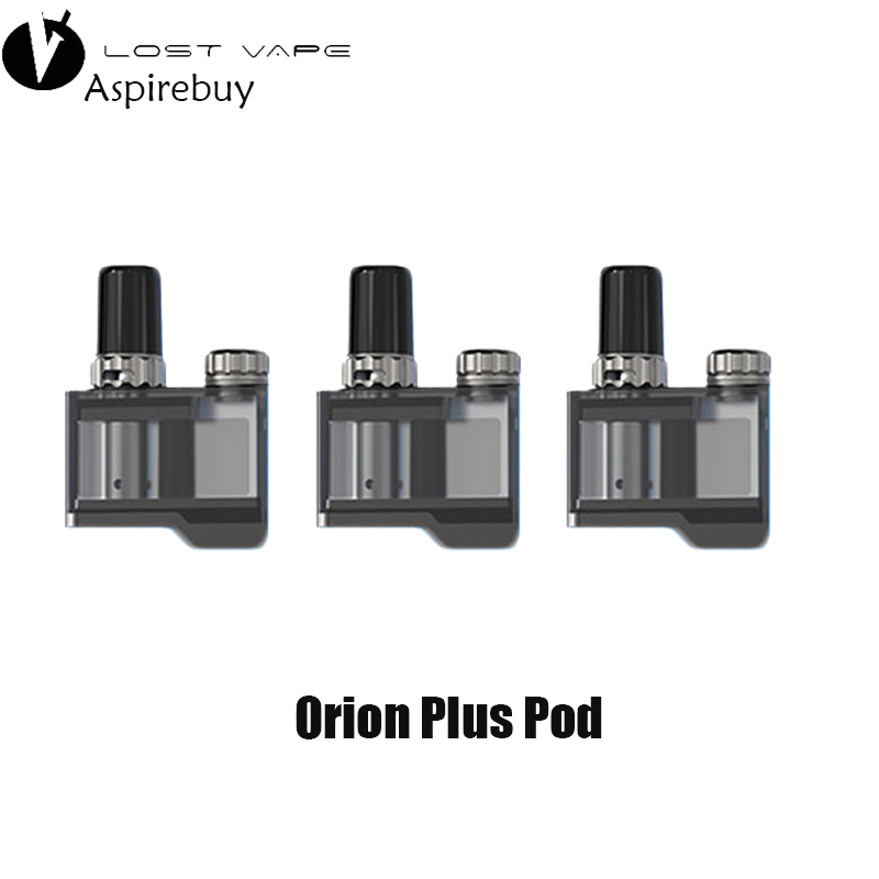 

Lost Vape Orion Plus Pod Cartridge 2ml Tank with Mesh Coil 0.25ohm Regular 0.5ohm For LostVape Orion Plus DNA 100% Original