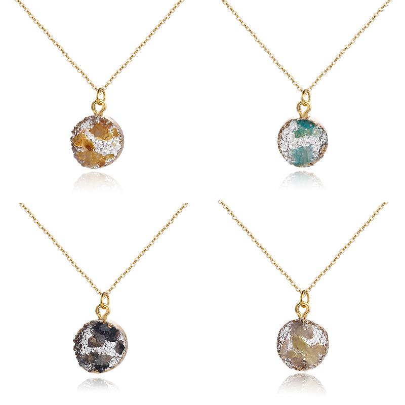 Girls Chain Design Pendant Gold 