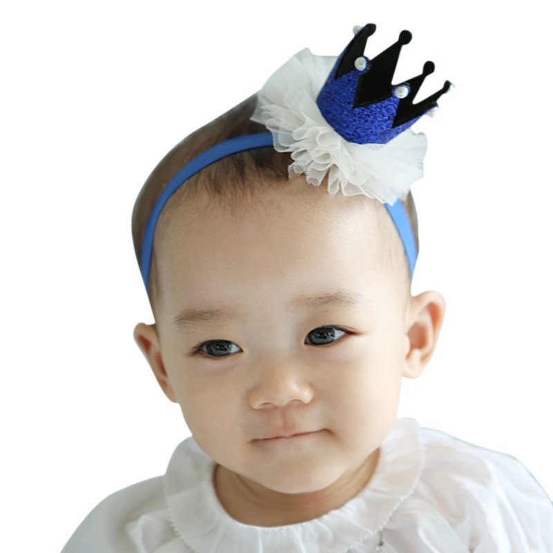 

Kids Baby Lace Accessories Cute Headband Crown Charming Baby For Girls Headweard