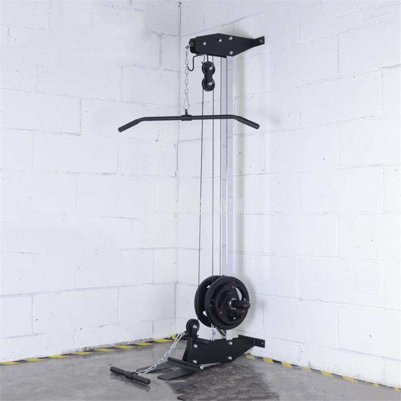 

WLM801 Wall Mounted Up and Down Pull Resistance Band Training Device For Back Shoulder Muscle Pectoralis Rowing Pull Trainer