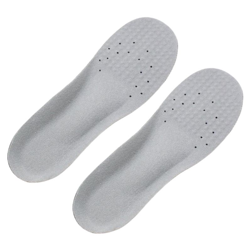 

1pair Men Women Outdoor Orthopedic Insole Running Foot PU Shoe Pad Stoma Breathable Soft Absorption Walking Sport