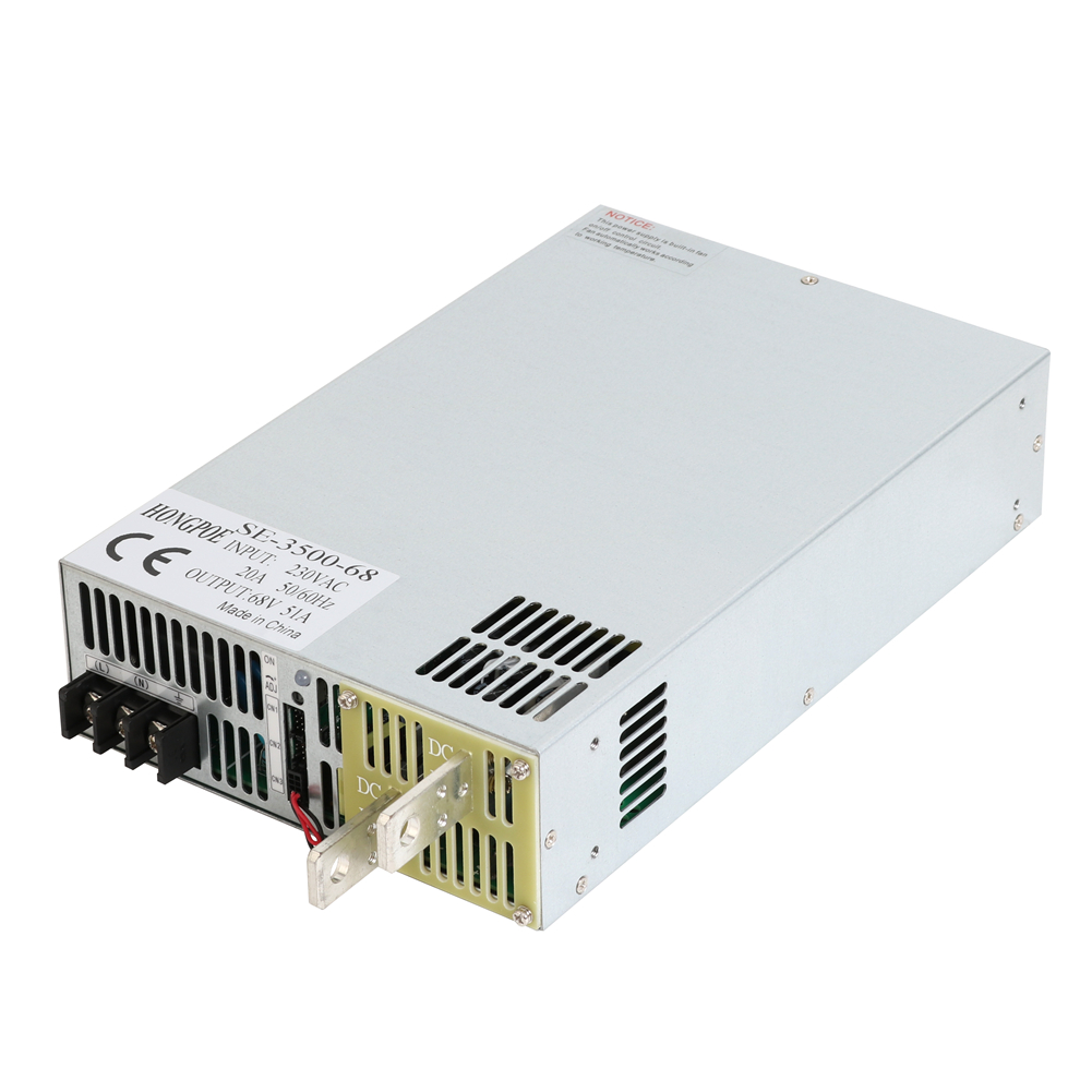 3500W 68V Power Supply 0-68V Adjustable Power 68VDC AC-DC 0-5V Analog Signal Control SE-3500-68 Power Transformer 68V 51A-image-509395334