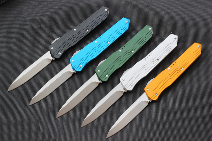 

VESPA version knife blade: D2 handle: 7075 aluminum + TC4, camping outdoor hiking self-sanitary storage outdoor EDC hunting tactical tools