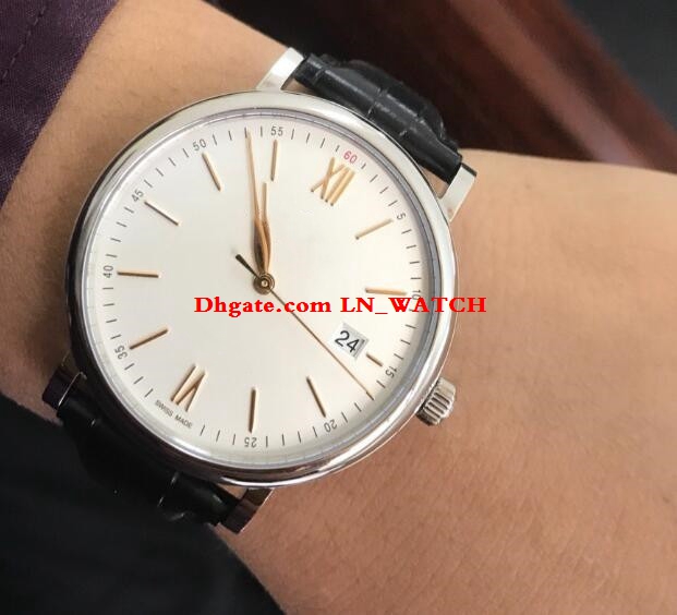 

2019 New new IW356517 automatic mechanical men's 40mm high quality men's luxury watch 2813 movement watch Fashion Watch, Slivery;brown