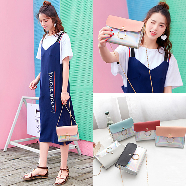 

Fashion mini ladies Handbags shoulder Bags 5 colors high quality ladies laser Cross Body bags mobile phone bags wallet JY263, As pics show