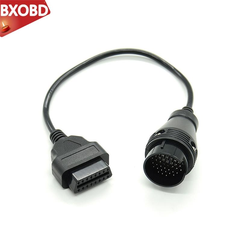 

High Quality MB 38 Pin to 16 Pin OBD2 OBD II Diagnostic Adapter 38 OBD 38pin Connector