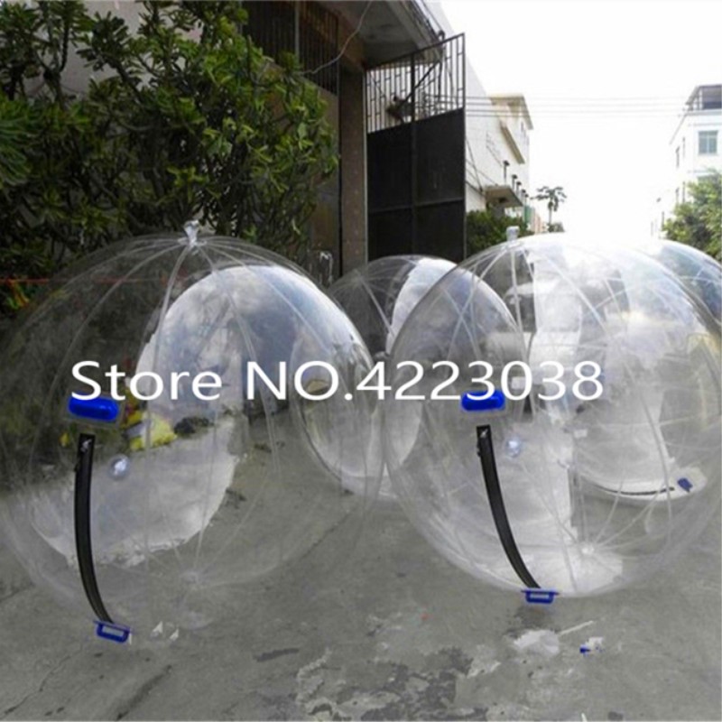 

1.0mm tpu 2.0m dia walking water ball inflatable human hamster water ball inflatable water zorb ball