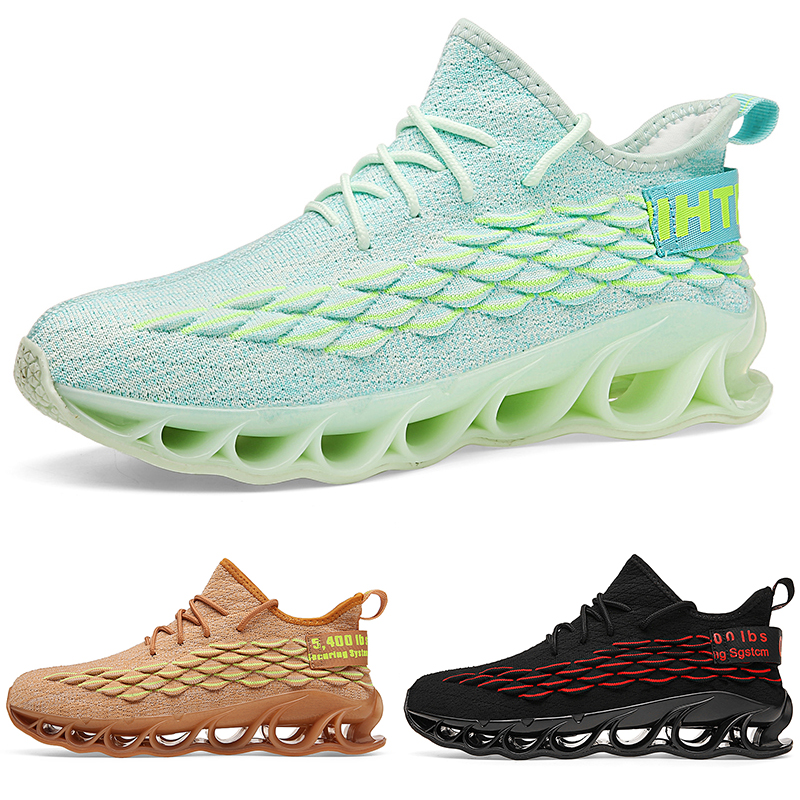 

Cheap Hot brand3 Sale light green yellow gold black red gray cushion young MEN boy Running Shoes low cut Designer trainers Sports Sneaker, Color#3