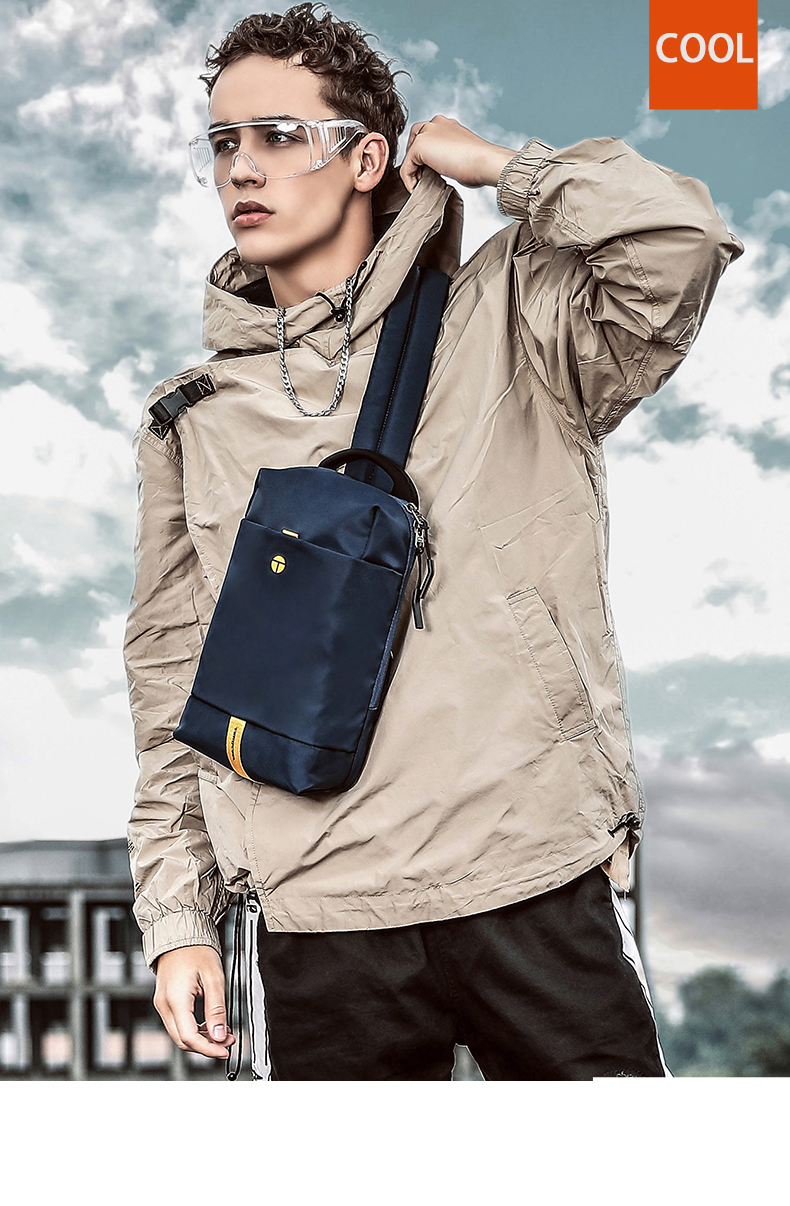 male chest bag