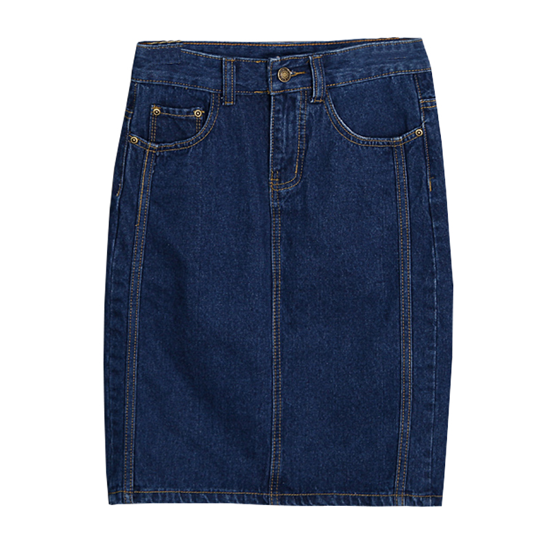 

Blueberries European Fashion Embroidered Denim Skirts ShuHua355, Blueberry