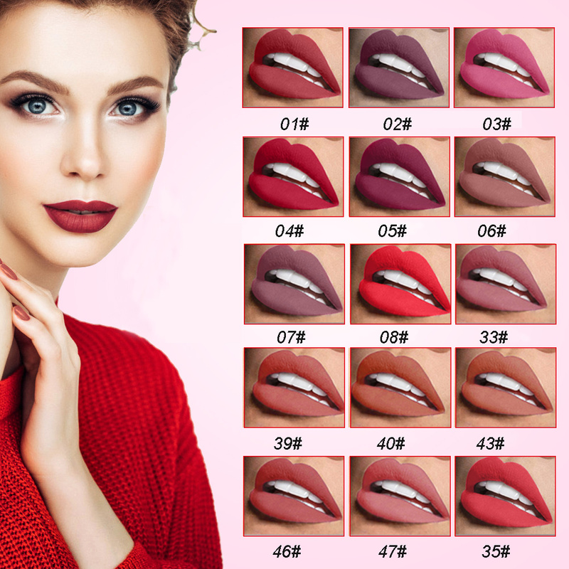

20 Color 2 In 1 Lip Liner Pen Lip Contouring Waterproof Long Lasting Smooth Lipstick Pen Pencil Stretch Brush Tool TSLM2, 46