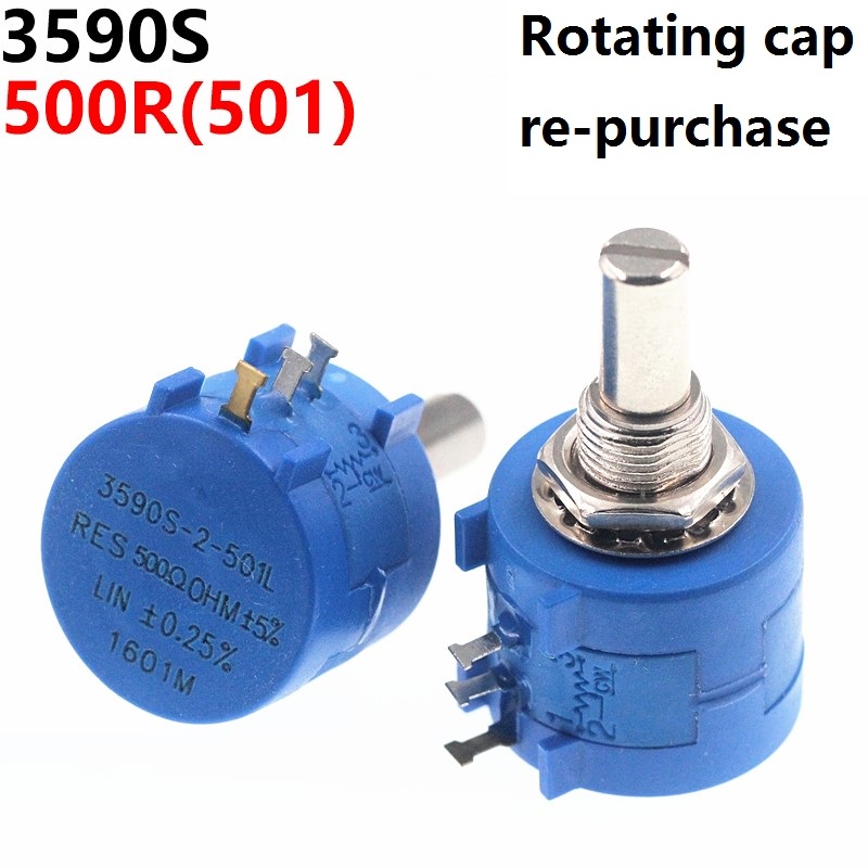 3590S 500R 501 Precision Multiturn Potentiometer Adjustable Resistor-image-532802546