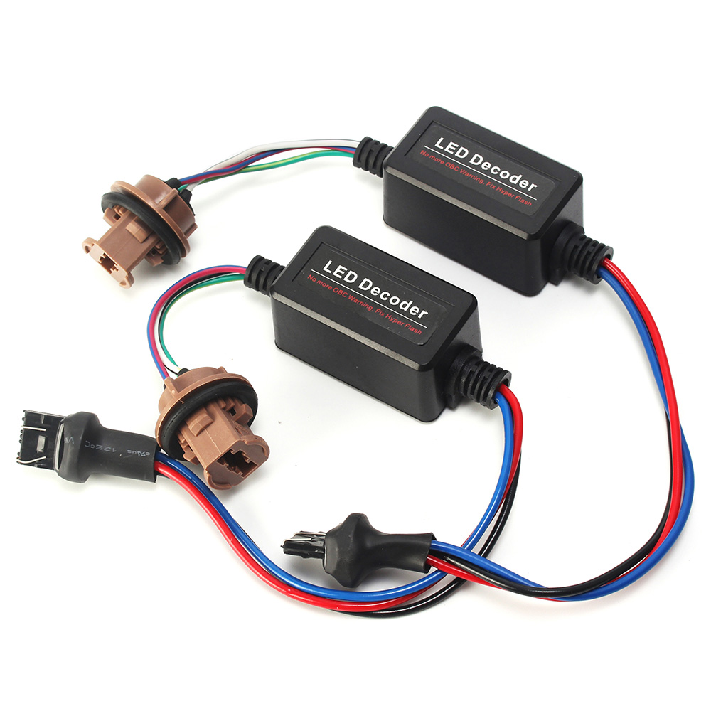 

Car Lights CAN-bus Error Free Decoder for 7443 LED Headlights DRL Signal Brake Lamps