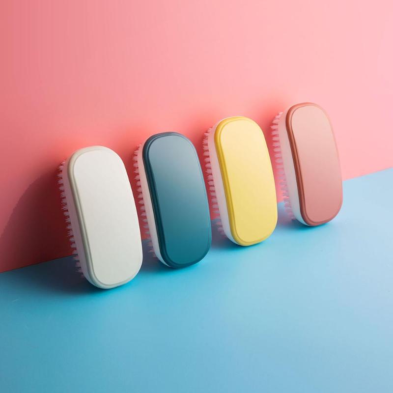 

Colourful Shoe Brush Sneaker Cleaner Boots Bags Scrubber Washing Clothes Brushes Leather Suede Cleaner Household