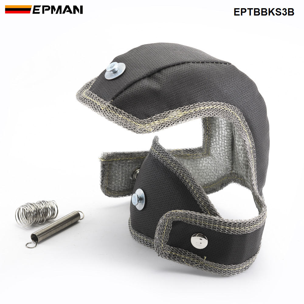 

EPMAN Turbo Heat Shield Turbo Blanket Cover For Audi S3 For Volkswagen Golf Mk7 Seat Leon T25 EPTBBKS3B