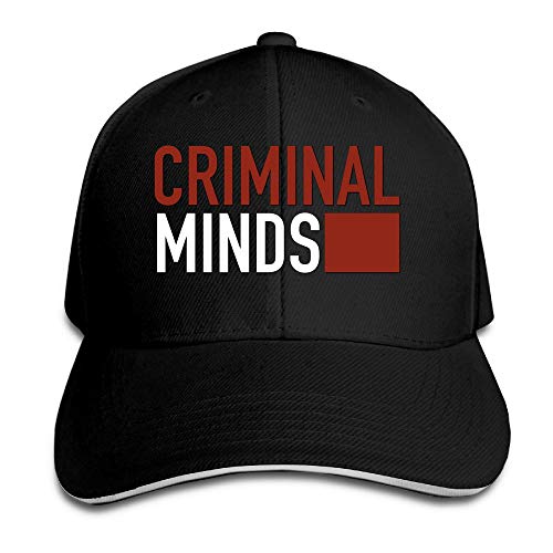 

disar-t Drama Series Criminal Minds Unisex Adjustable Baseball Caps Peaked Sandwich Hat Sports Outdoors Snapback Cap Summer Hat 8 Colors, Pink