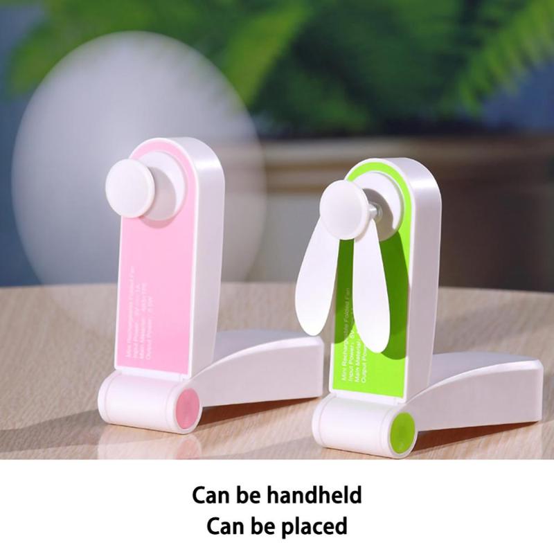 

2020 Usb Mini Fold Fans Electric Portable Hold Small Fans Originality Small Household Electrical Appliances Desktop Electric Fan
