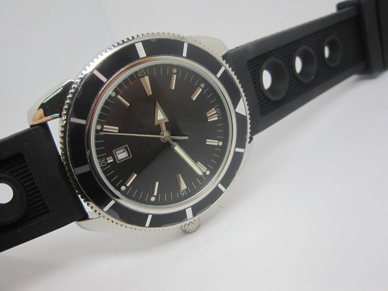 

HOT sale fashion rubber watches classic man watch luxury Stainless steel luxury watch automatic watch man clock Fashion business watches b03, Pin buckle