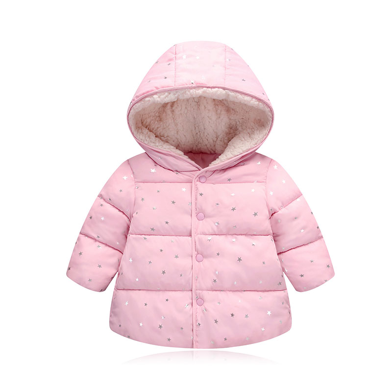 

Baby Girls Jacket Children Outerwear Hooded Girls winter Coat Jackets Kids Children's Clothing Infant Clothes Coats