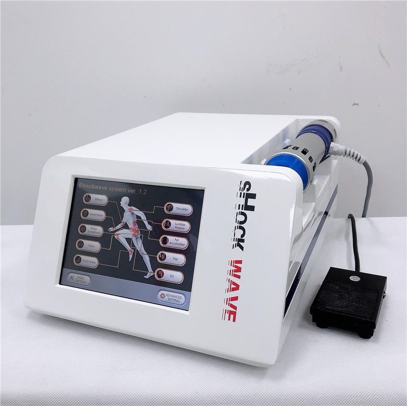 

2018 best electromagnetic shock wave therapy equipment shockwave machine eswt physiotherapy knee back pain relief cellulites removal