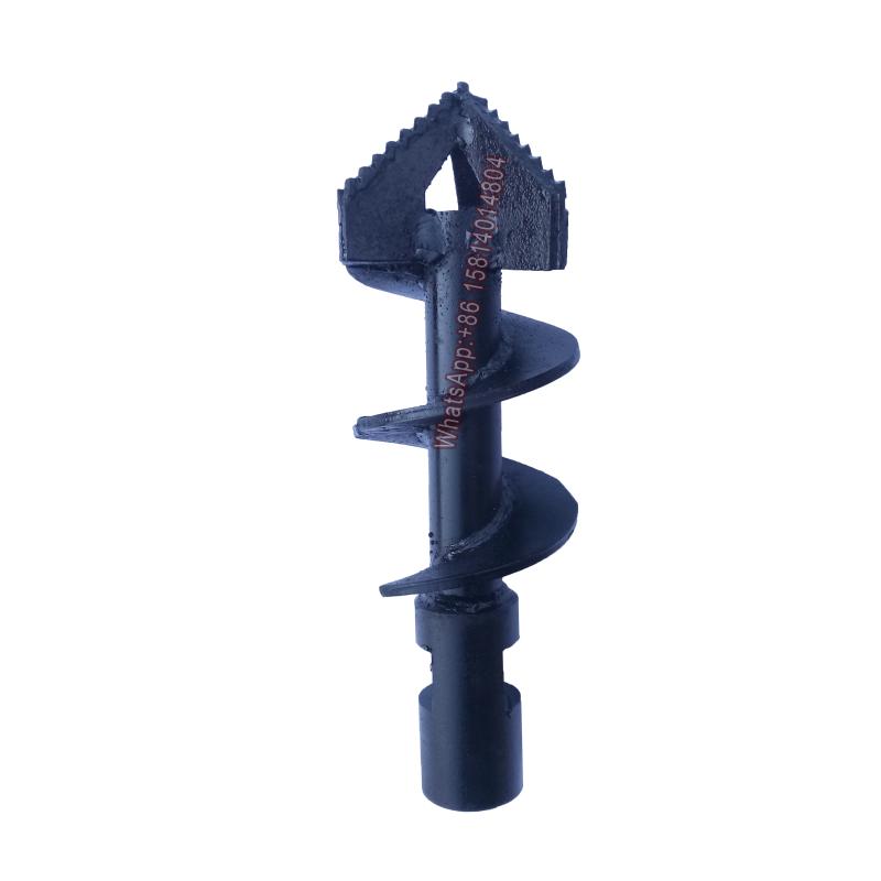

Open-hole twist drills, 3-wing twist drills, alloy drilling rig accessories for geological exploration