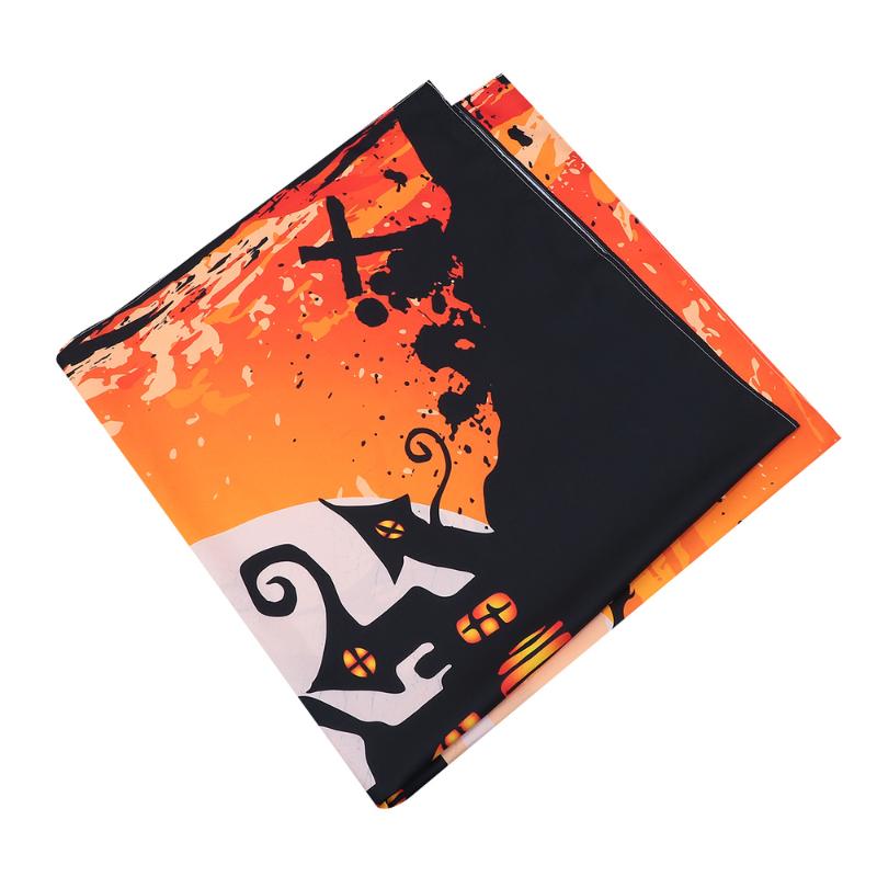 

Halloween Background Cloth Castle Bats Tapestry Wall Hanging Decoration Party Supplies