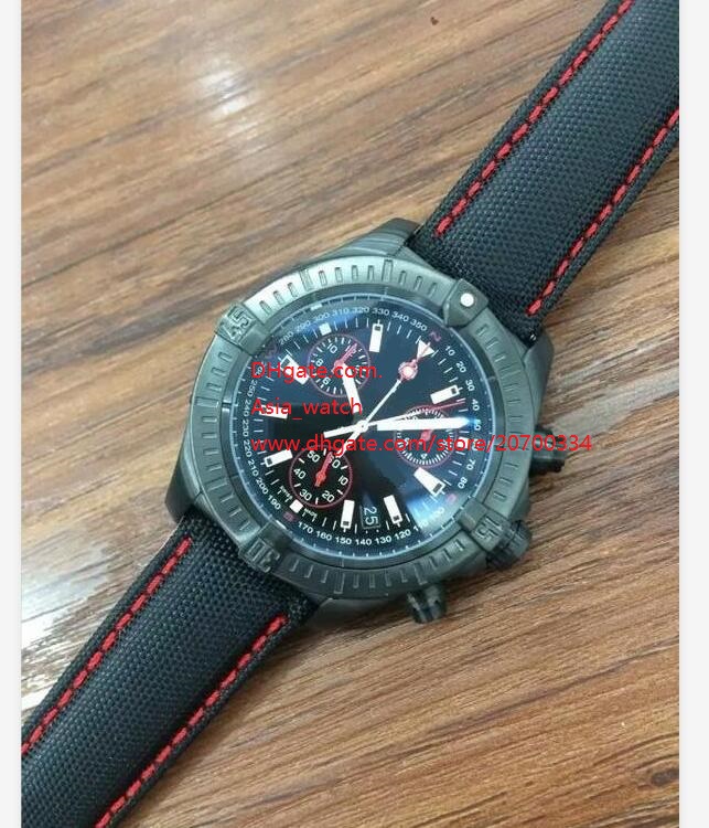 

Factory Supplier High quality Wristwatches 44mm Quartz Chronograph Black Dial Stainless Steel Mens Men's Watch Watches