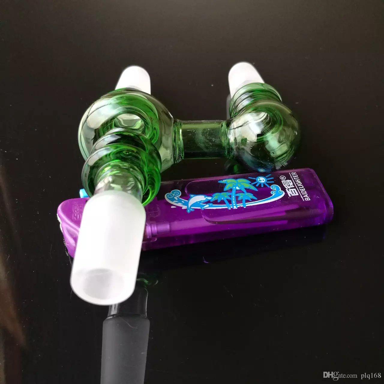 

Three links of gourd Bongs Oil Burner Pipes Water Pipes Glass Pipe Oil Rigs Smoking Free Shipping