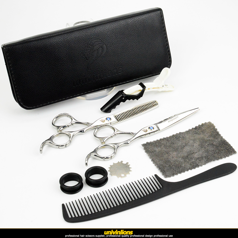 Univinlions 6 Japanese Hair Scissors Barber Scissors Hairdresser