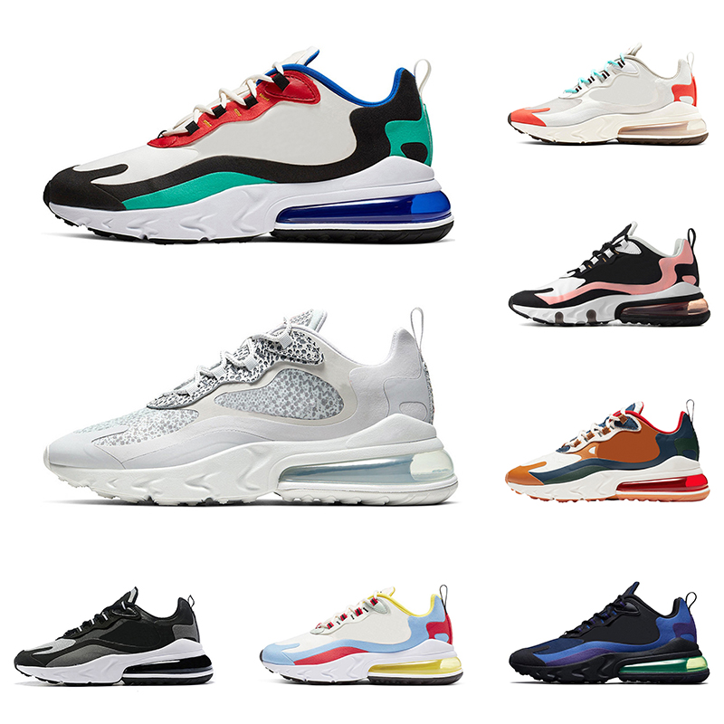

Newest React Men Women Running Shoes Safari Bauhaus Optical White Black Metallic Gold Mens Trainers Sports Sneakers Chassures Size 36-45, Bauhaus#1 36-45