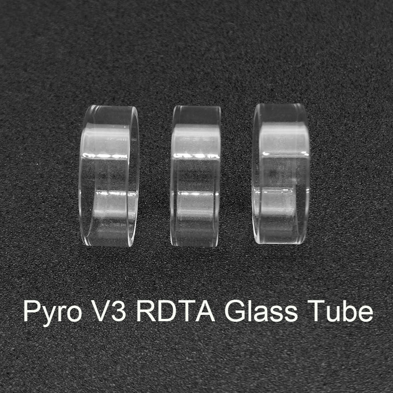 

Authentic VapeSoon Replacement Glass Tube For Vandy Vape PYRO V3 RDTA 2ML TANK Retail Package