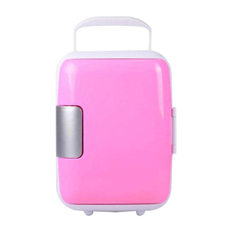 

4L Mini Home Car Dual-Use Refrigerators Low Noise Car Fridge Freezer Cold Icebox Thermal Heat Preservation Box