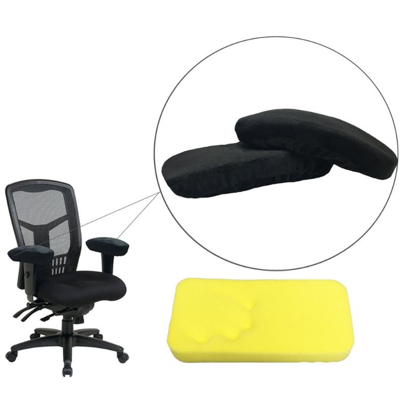 

1PCS Chair Cushion Pads Memory Foam Sponge Safety Handle Removable Armrest Elbow Arm Rest Cover Chair Armrest Pads Sponge sets