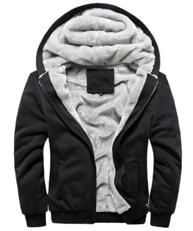 

New 2016 Brand Mens Jackets And Coats Soft Shell Hombre Winter Jacket For Men Coat Casual Hoodies Veste Homme Man, Black