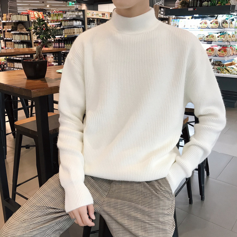 

2020 Designer Mens Pullovers Hoodies for Winter Autumn Fashion Brand Sweatshirts for Men with Half-collar Warm Men White Clothings Optionals