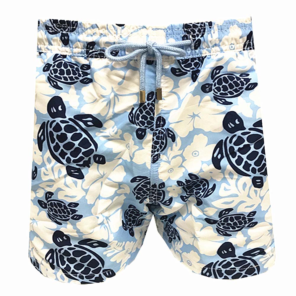 Vilebre Brand Board Shorts Men Bermuda Vilebre Turtle Printing Man Boardshort 100% rapide de maillots de bain masculin sec V070241