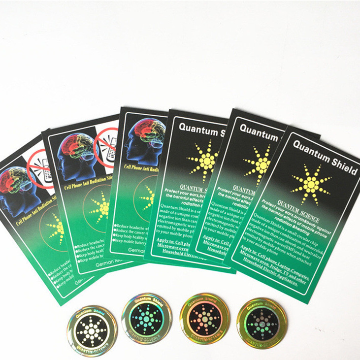 

Quantum Shield Sticker Mobile Phone Sticker For Cell Phone Anti Radiation Protection from EMF Fusion Excel Anti-Radiation
