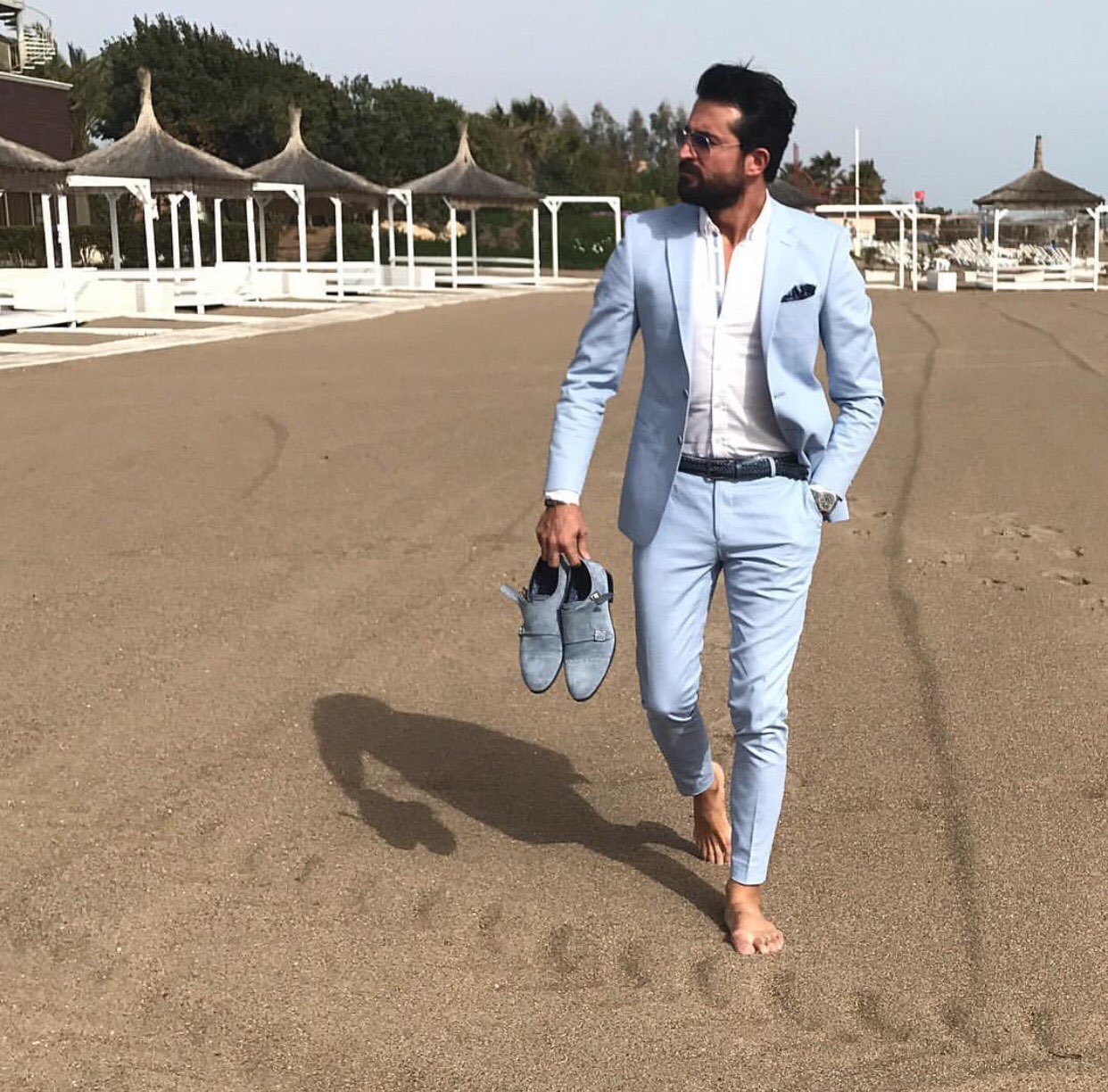 

Popular Two Buttons Groomsmen Notch Lapel Groom Tuxedos Men Suits Wedding/Prom Best Man Blazer ( Jacket+Pantst+Tie) 1015, Same as image