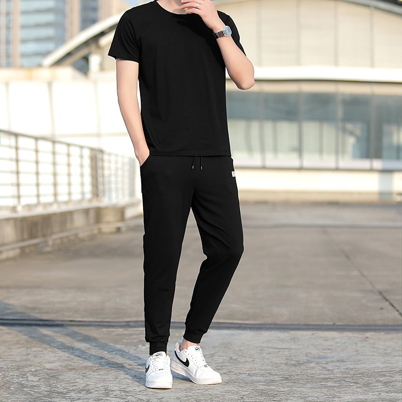 

Summer Men Running Suits Plus Size Mens Sports Suits Quick Dry High Quality Men Tracksuit Sport Running Jogging Sets, Gray pants