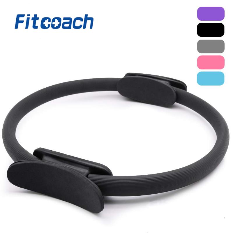 

Yoga Circles Pilates Ring Magic Circles Resistance Exercise Body Sculpting Training Tool, Black