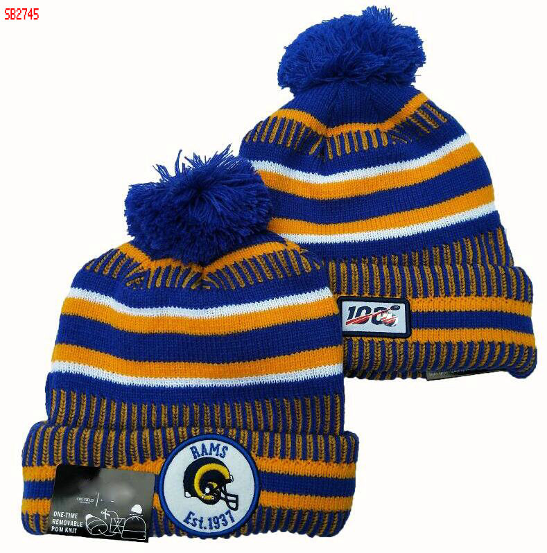la rams winter hat