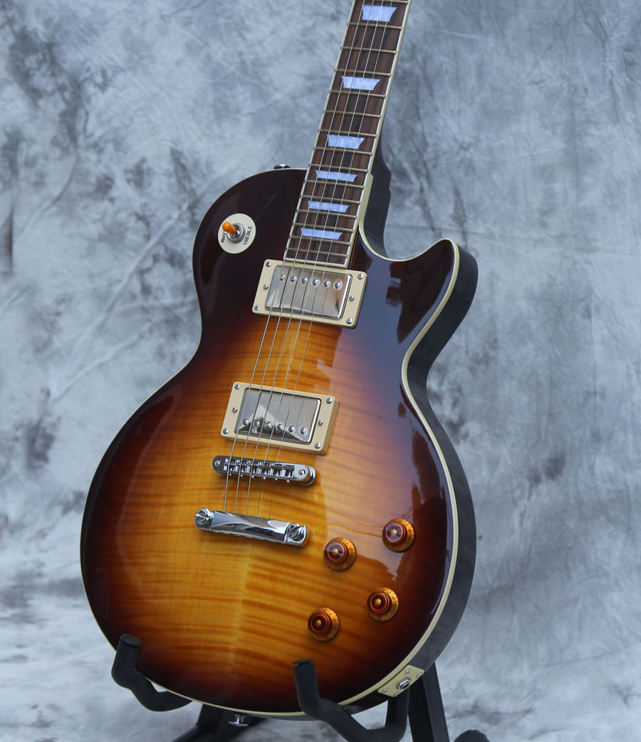 

electric guitar tobacco burst custom Guitars