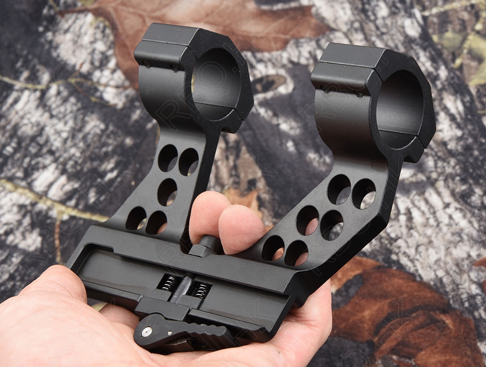 

Arrival Hunting Quick Detach AK Side Rail Scope Mount Integral 1 Inch 25mm 30mm Ring For AK47 Black