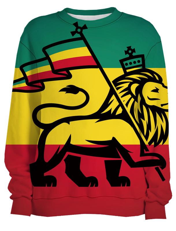 

Lion Flag Sweatshirts Tops Blouse 3D Digital Polyerster Men Sportswear Workout Cotton Smooth, As pic