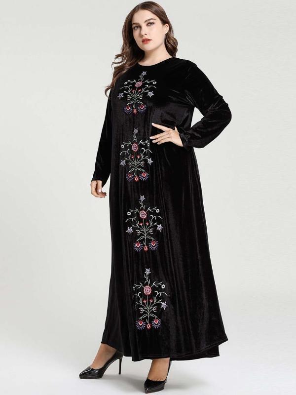 

Muslim Fashion Elegant Musulam Muslim Evening Dress Vestido For Girls