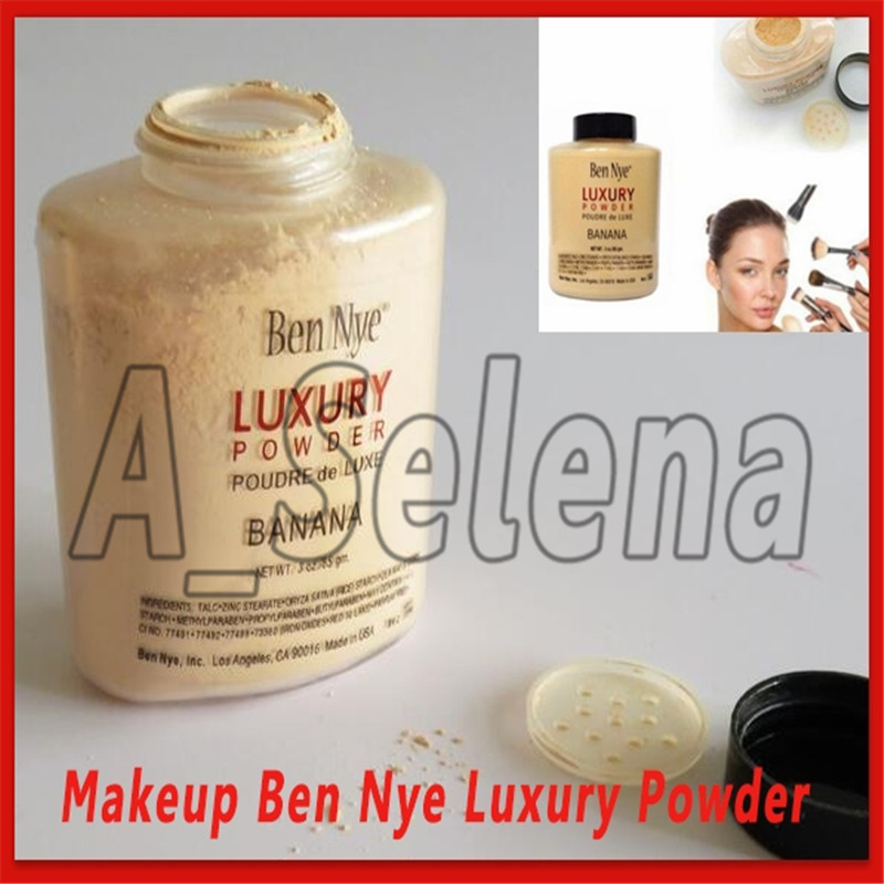 

Ben Nye Luxury Powders Poudre de luxe Banana 3oz/85g Natural Face Waterproof Nutritious Banana Brighten Long-lasting Loose Powder, Mixed color