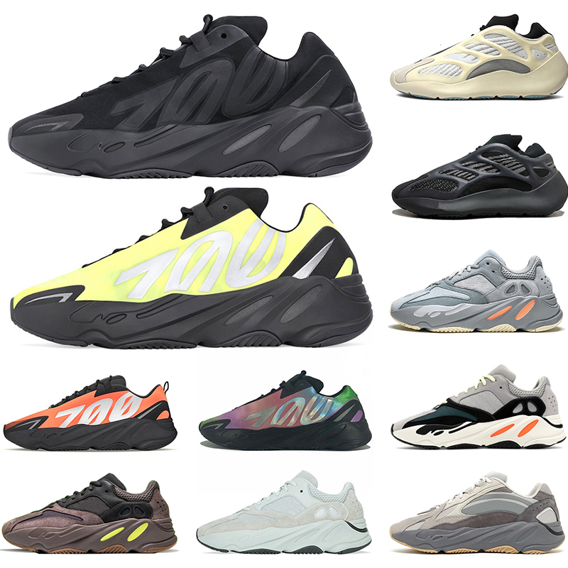 

Top Kanye West 700 Running Shoes Wave Runner Inertia Alvah Azael 700s V2 V3 Vanta Tephra Mens Womens Sports Sneakers Runners Size 36-45