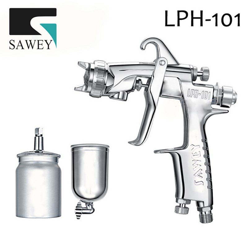 

SAWEY LPH-101-124LVS,144LVS,164LVS manual Spray Gun 1.2/1.4/1.6mm suction FREE SHIPPING