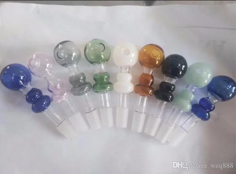 

Color gourd glass pan Wholesale Glass bongs Oil Burner Glass Water Pipes Oil Rigs Smoking Free